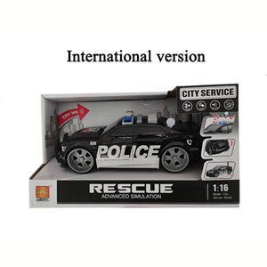 ماشین پلیس اسباب بازی موزیکال 1:16 Police Rescue_اسباب بازی